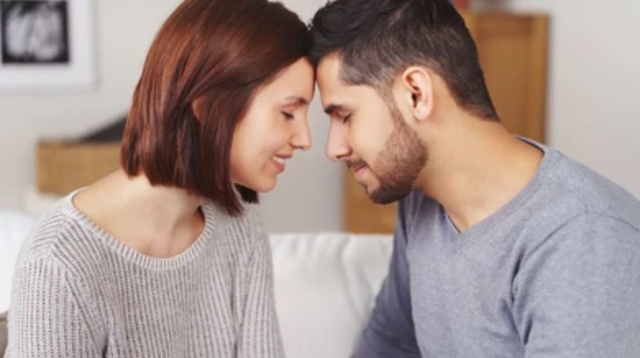 body language signs she likes in you