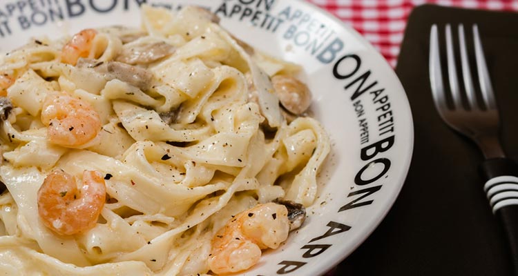 Food is the way to a man's heart and happiness