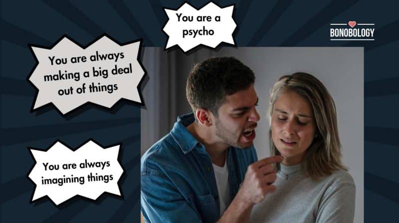 deal with a gaslighting spouse