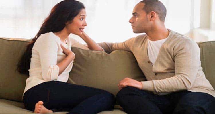 Your spouse avoids a confrontation
