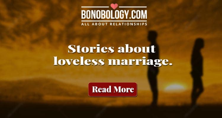 Stories on loveless marriage
