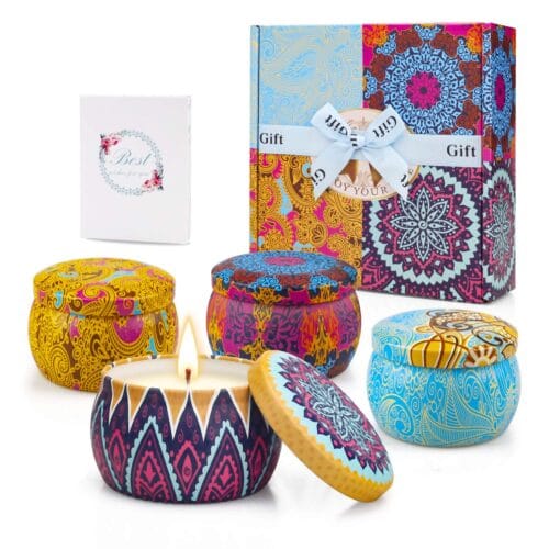 Christmas presents for new moms scented candles