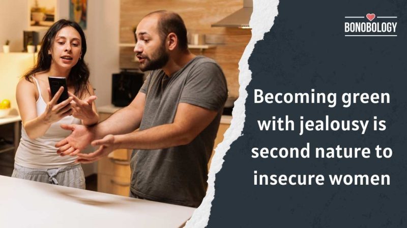 insecure woman