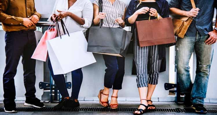Shop together on a double date