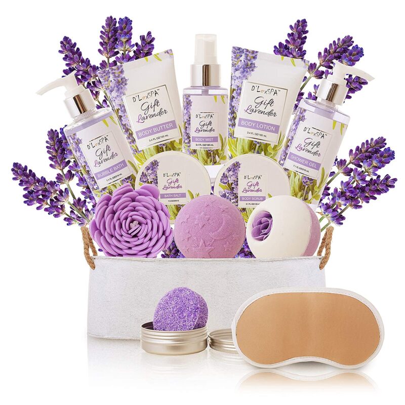 Christmas presents for new moms spa basket