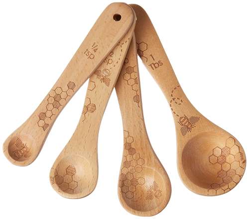 Talisman Designs Beechwood Measuring Spoons