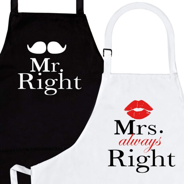 couples valentines day gifts - kitchen apron
