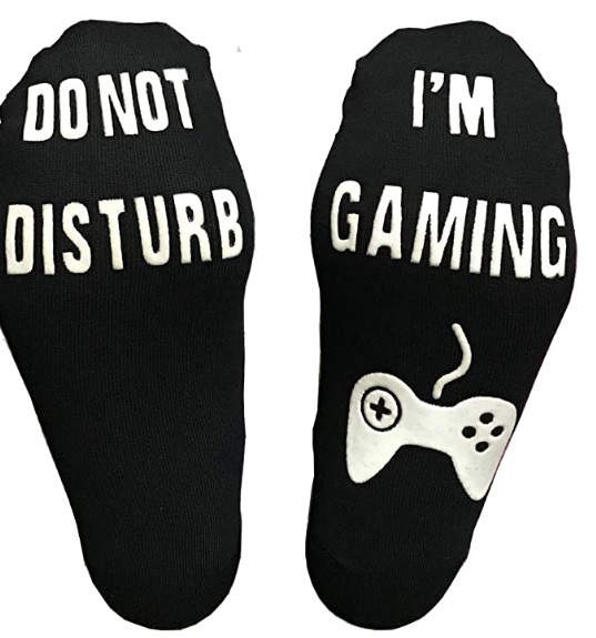 Novelty Cotton Do Not Disturb Socks