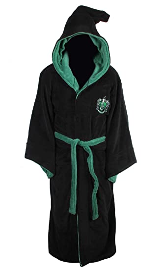 fun harry potter gifts - Velvet Slytherin House Robe