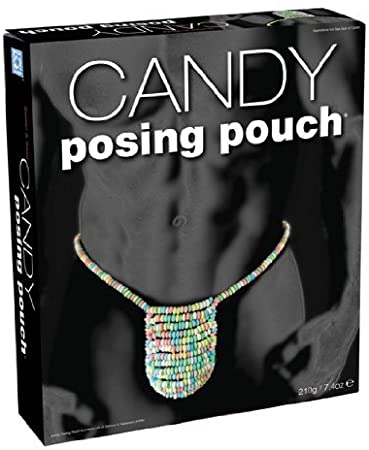naughty stocking stuffer ideas - Candy Posing Pouch