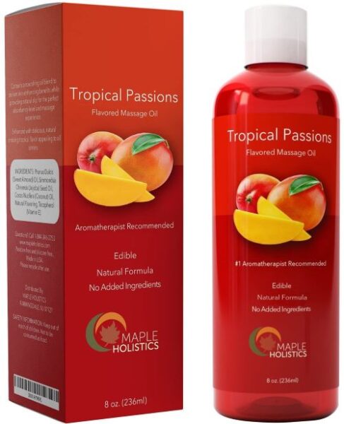 Natural Edible Massage Oil