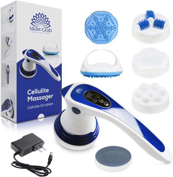 Cellulite-Massager-with-6-different attachments