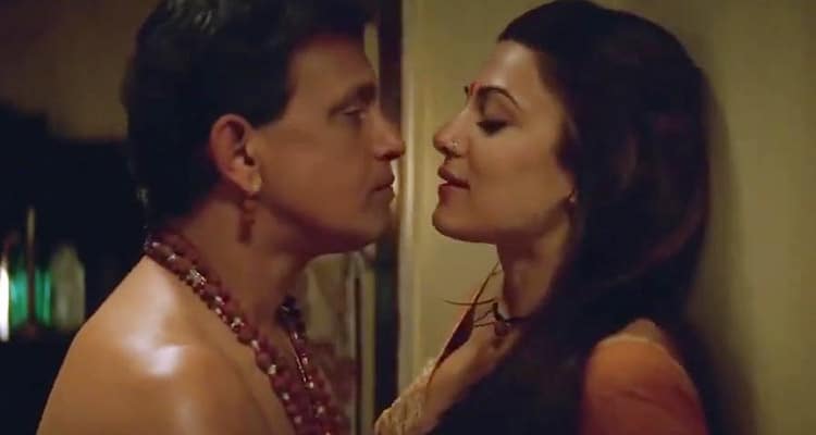 Sushmita Sen and Mithun in Chingari