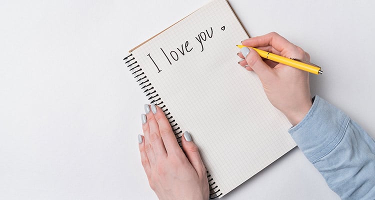 surprise love sticky notes for boyfriend