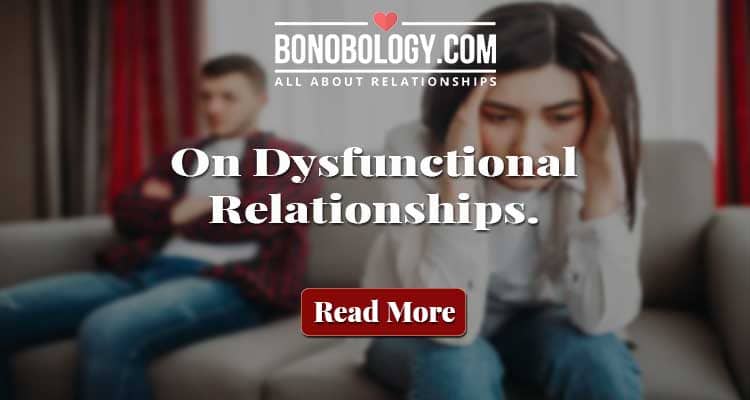 more on dysfunctional relationships