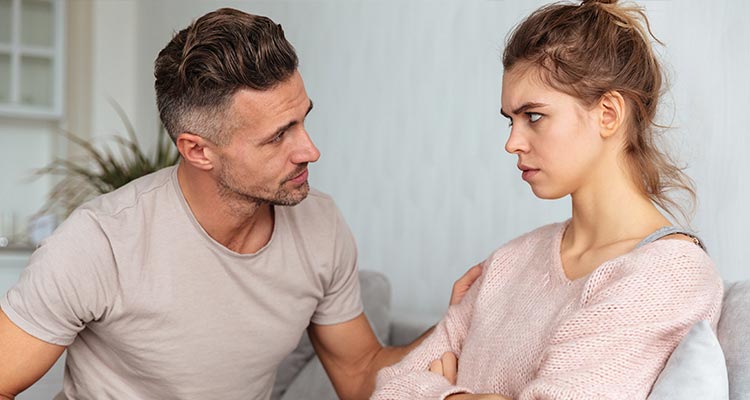 women feel insecure when you lie