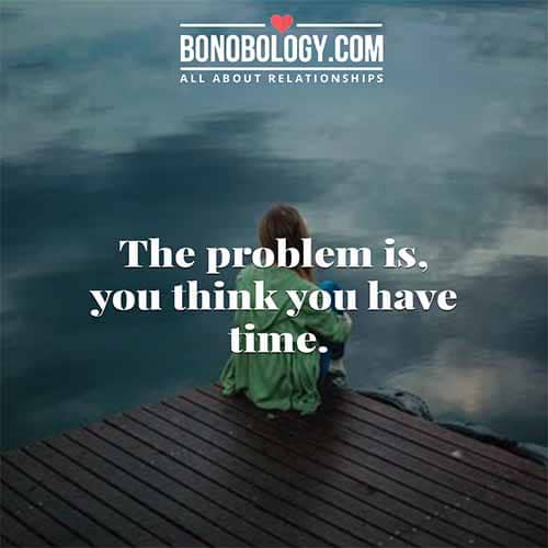 time waits for none