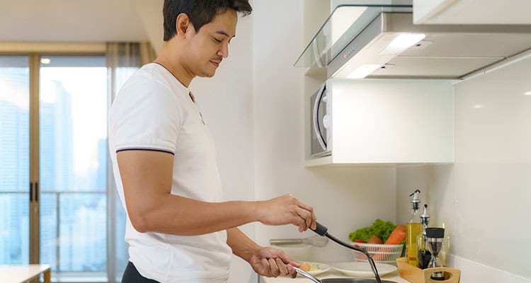 Husband Cooking