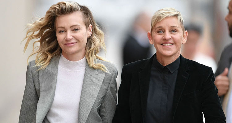 Ellen DeGeneres and Portia de Rossi