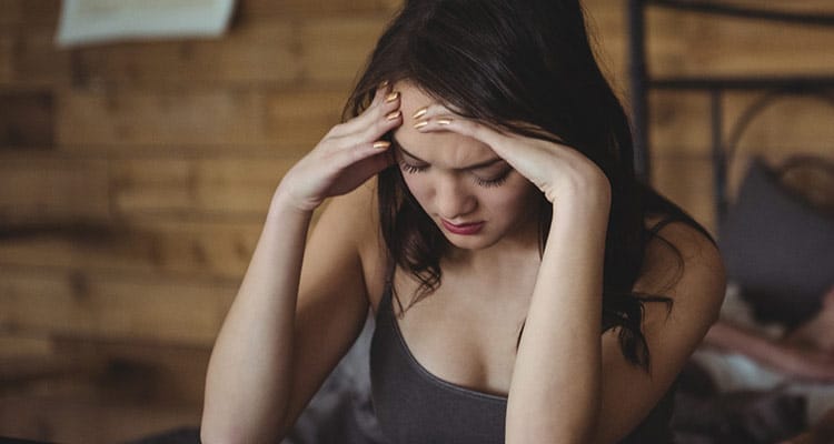 Woman Feeling depressed