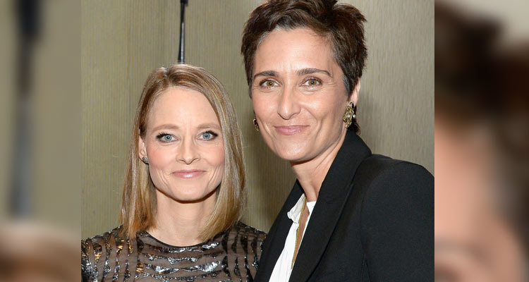 Jodie Foster and Alexandra Hedison