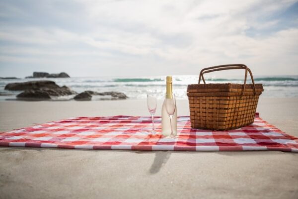 On a picnic is always a nice cute way of asking a girl to be your girlfriend