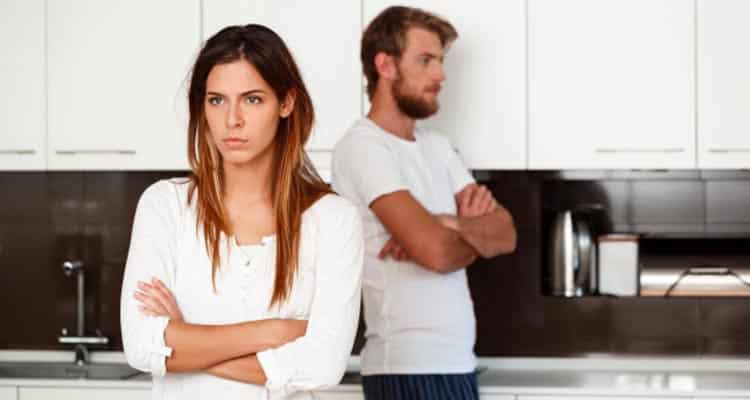 Lack of intimacy - fewer instances of touch