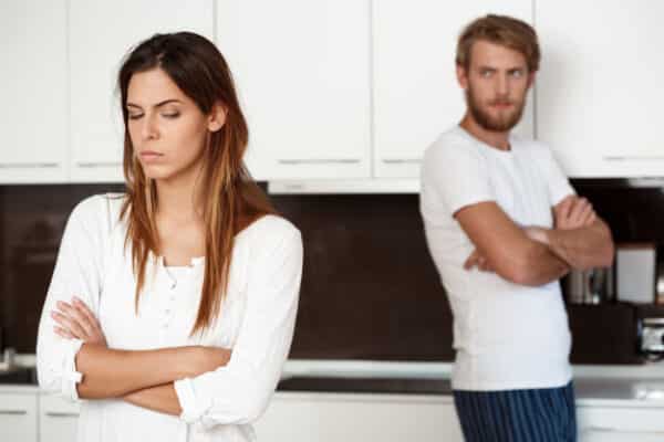 Karmic relationship symptoms include mental stress