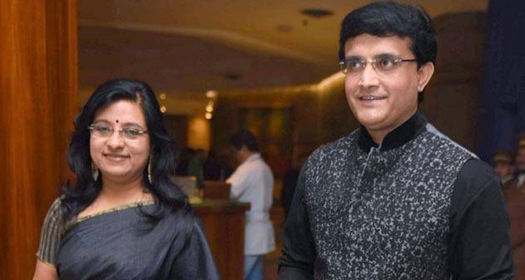 Saurabh with his wife