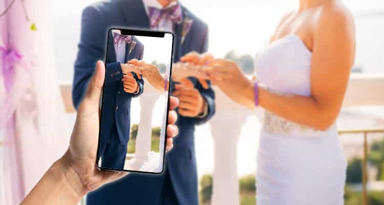 virtual wedding for fun or reassurance