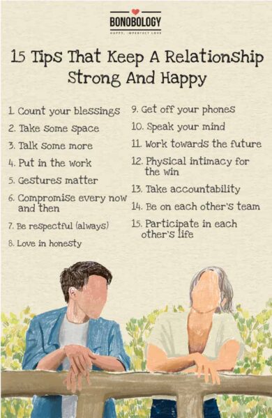 15 Tips That Keep A Relationship Strong And Happy