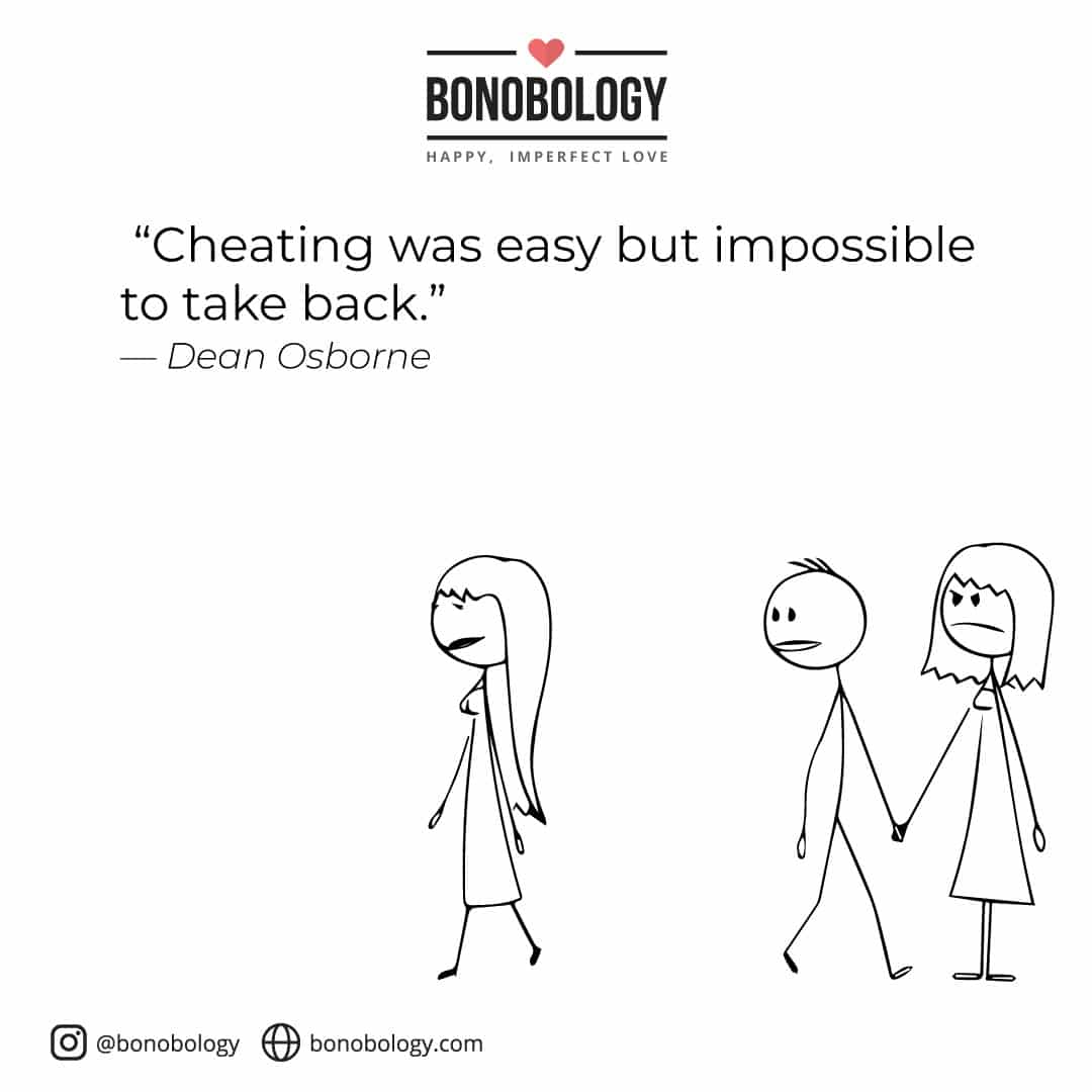 caught cheating quotes