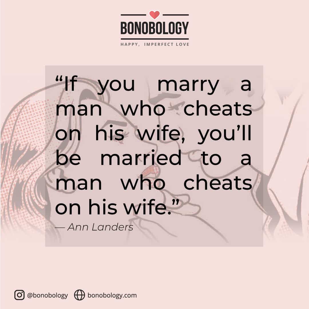 Quotes about a man cheating