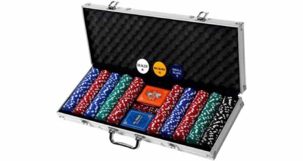 Rally and roar professional poker set