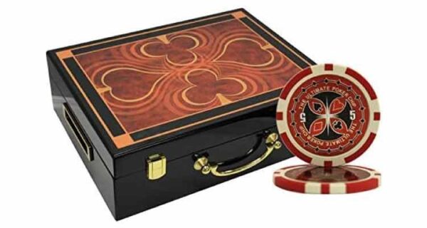 1-year anniversary gift for boyfriend-poker set 