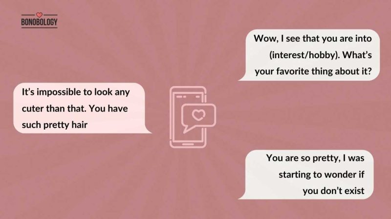 First Message On A Dating App