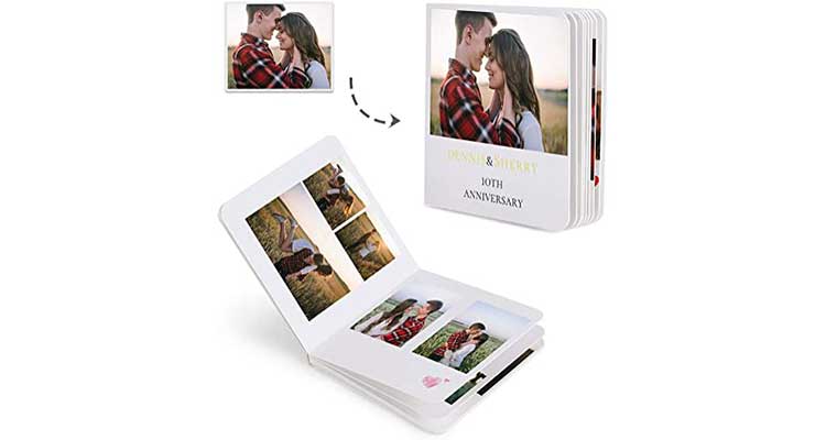 wedding day gifts for bride from groom- photo album 