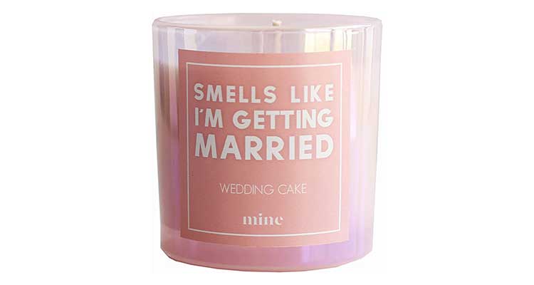 wedding day gifts for bride from groom- scented candles