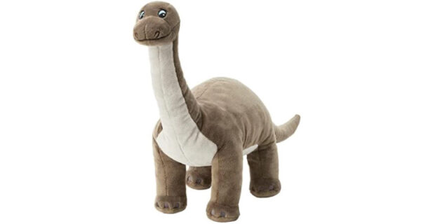 dinosaur plushie as a last minute gift idea for wife's birthday