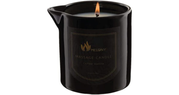 Massage candle as a last minute gift idea for wife's birthday