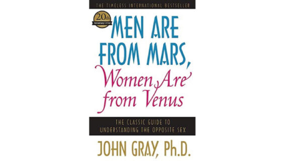 Men are from venus women are from mars book as unique gifts for wife