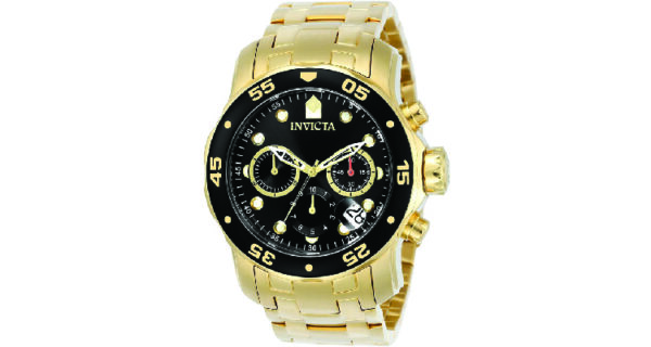 30 Meaningful father of the bride gift ideas - men's gold plated watch