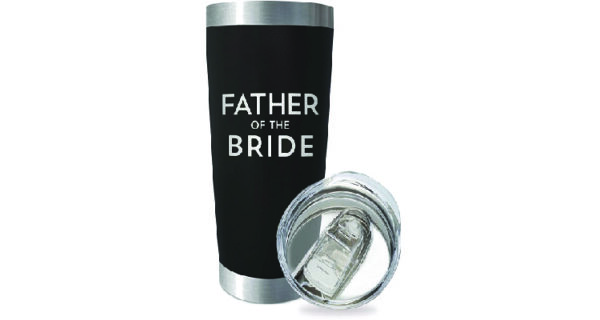 30 Meaningful father of the bride gift ideas - tumbler