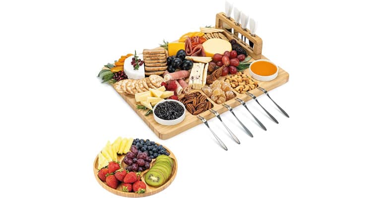 inexpensive gifts for women charcuterie board set