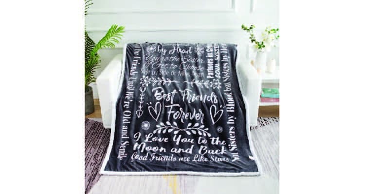 best friend gifts blanket