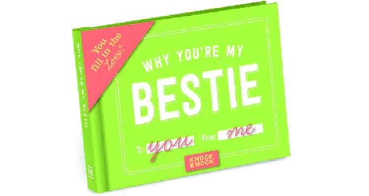 thoughtful gifts for best friend journal