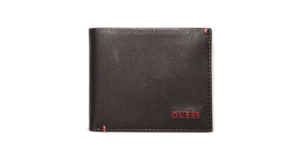 best valentines gifts for him Guess leather slim bifold wallet