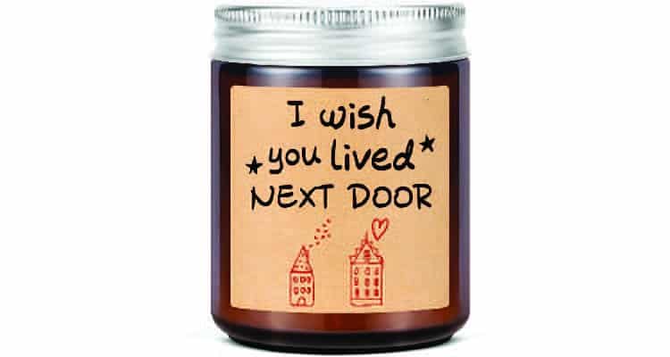 sentimental gifts for best friend candle