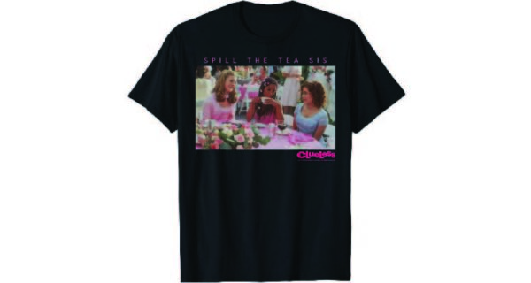 gifts for film lovers- clueless graphic t-shirt