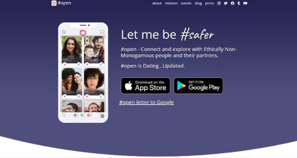 lesbian dating apps - open